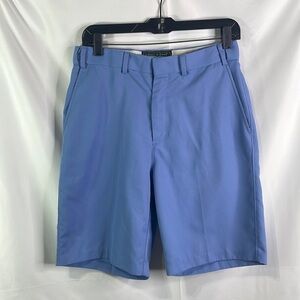 Adjust-a-Band blue Bermuda shorts